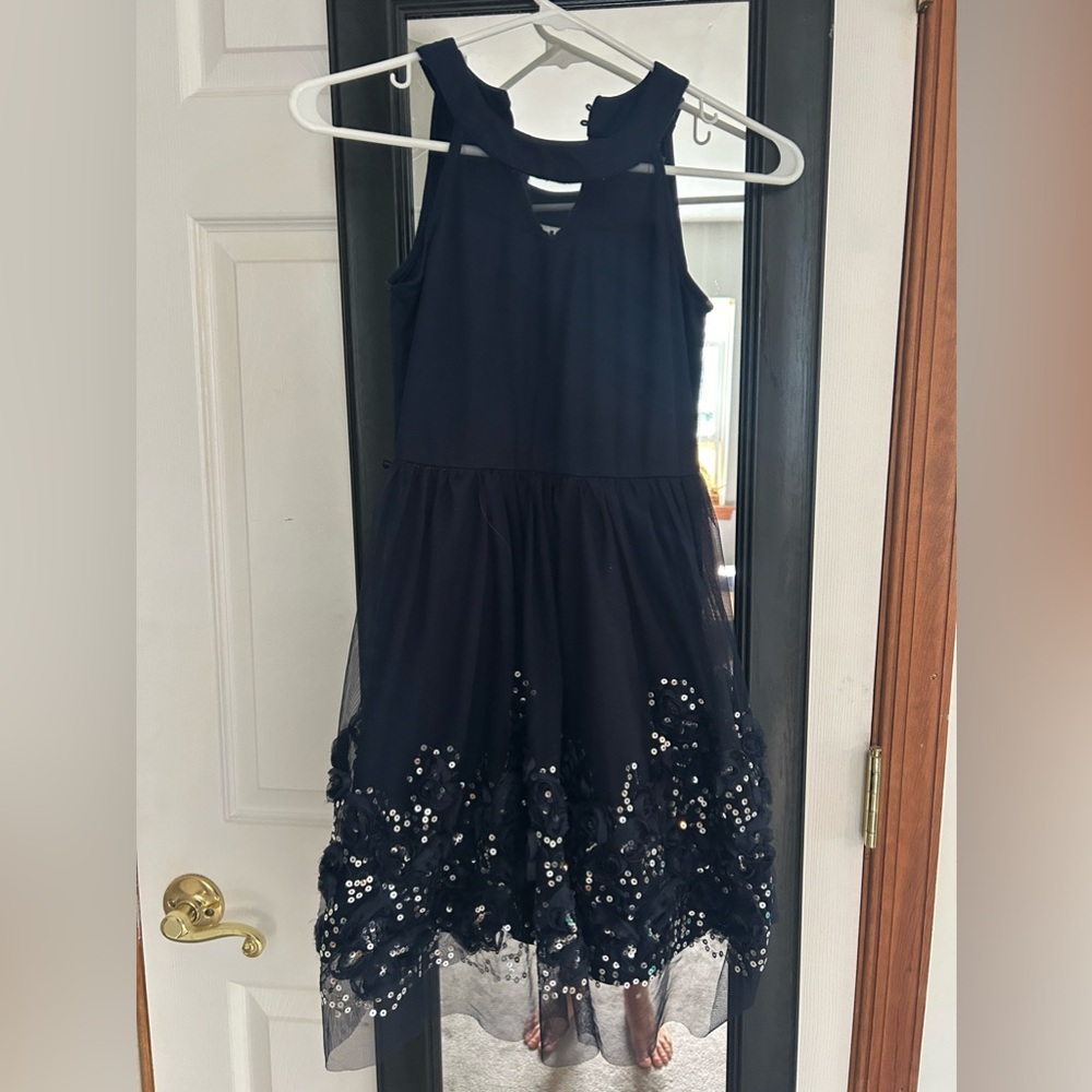 Girls size 12 Blue dress